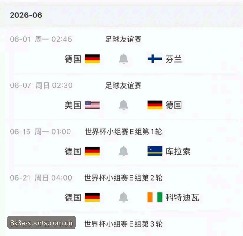 德国队26人世界杯名单出炉，诺伊尔回归与18岁新星入围意味着什么？如何在亚体育平台掌握赛事动态？